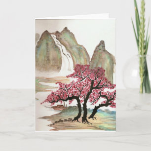 Carte Cherry Blossoms