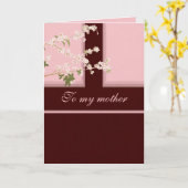 Carte Cherry Blossoms (Fleur jaune)
