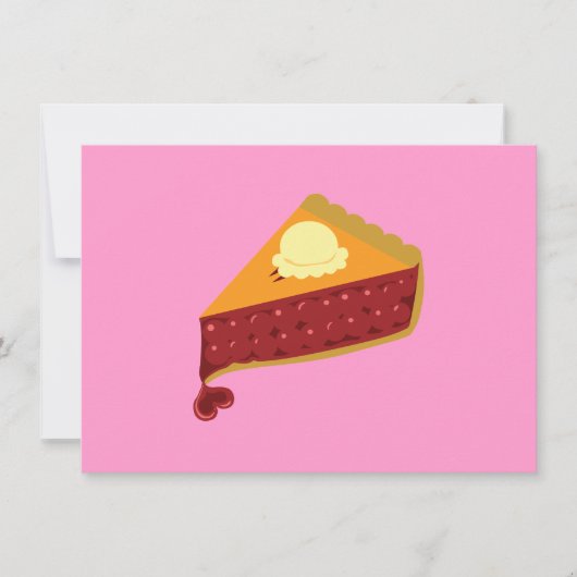 Carte Cherry Pie Heart (Devant)