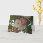 Carte Cherry Tree I Spring Floral (Fleur jaune)