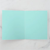 Carte Cherub bébé vintage avec fleurs (Intérieur)