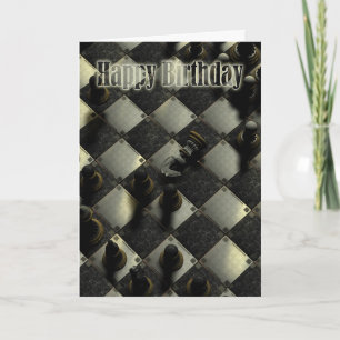 Carte Chess Birthday Card