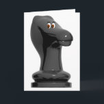 Carte Chess Knight Funny Birthday Card<br><div class="desc">La carte idéale pour tous les amateurs d'échecs - les échecs à cheval veut vous souhaiter,  joyeux anniversaire. La carte contient le message Horsey Chess Wants To Wish You A Happy Birthday,  mais vous pouvez ajouter votre propre message pour répondre à vos besoins et refléter votre propre style.</div>