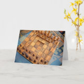 Carte Chessboard (Fleur jaune)