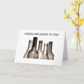 CARTE CHEURS ET SALUT À VOUS / ANNIVERSAIRE FANTASTIQUE (Fleur jaune)