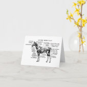 Carte Cheval (Fleur jaune)