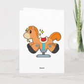 Carte Cheval à bascule (Dos)