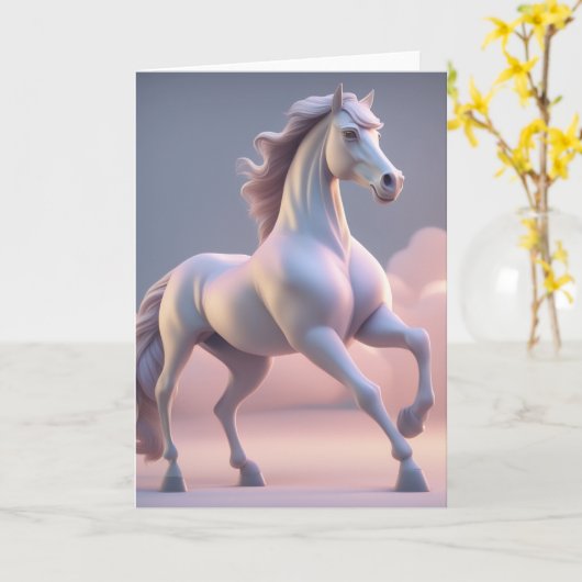 Carte Cheval à Heavens Gate (Fleur jaune)