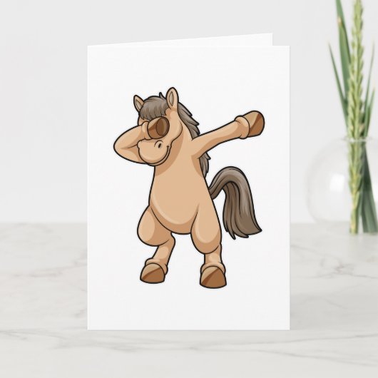Carte Cheval à Hip hop Dance Dab (Devant)
