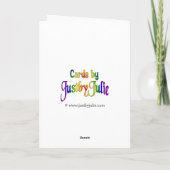 Carte Cheval Ajouter Un Nom Anniversaire (Dos)