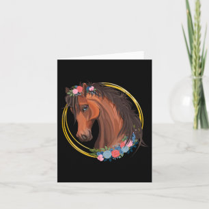 Carte Cheval Amoureux Filles Rodéo Équitation équitation