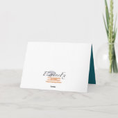 Carte Cheval Arabe Blanc Personnalisable (Dos)