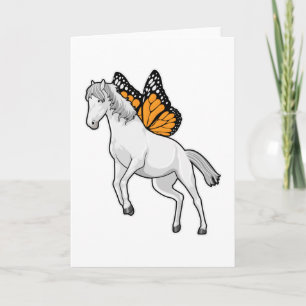 Carte Cheval au Papillon