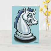 Carte Cheval Blanc (Fleur jaune)