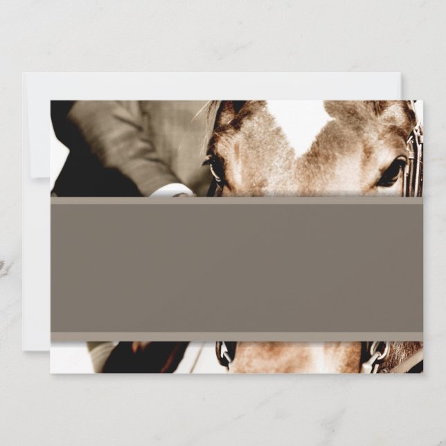 Carte Cheval Brown et Blanc (Devant)