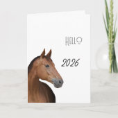 Carte Cheval brun (Devant)