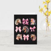 Carte Cheval Coquette équitation Fleur sauvage Cheval éq (Fleur jaune)