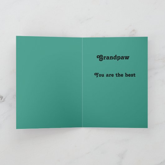 Carte Cheval de l'Ouest Enfant de Cheval Fête des pères (Intérieur)