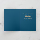 Carte Cheval de Rodéo Occidental Mère et Enfant Personna (Intérieur)