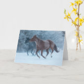 Carte Cheval Drive (Fleur jaune)