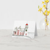 Carte Cheval du phare de vacances (Fleur jaune)