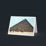Carte Cheval égyptien dans les pyramides de Gizeh<br><div class="desc">Cheval Cart égyptien aux Pyramides de Gizeh Greeting Card. Vous pouvez facilement customiser ce produit gratuitement si vous souhaitez ajouter du libellé ou changer la couleur du arrière - plan.</div>