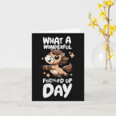 Carte Cheval Équitation - Rider Forcé Journée (Fleur jaune)