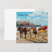 Carte Cheval et chariot (Devant / Derrière)