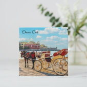 Carte Cheval et chariot (Debout devant)