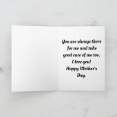 Carte Cheval Et Poulain (Intérieur)