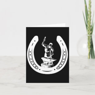 Carte Cheval Farrier Scute Ss Cute Ss Blacksmith Horse L