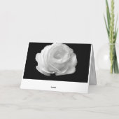 Carte Cheval & Floral (Dos)