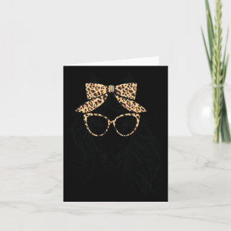 Carte Cheval Leopard Bandana Pour Équitation Cheval L