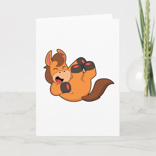 Carte Cheval qui rit (Devant)