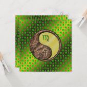 Carte Cheval Virgo & Metal (Devant/Arrière en situation)