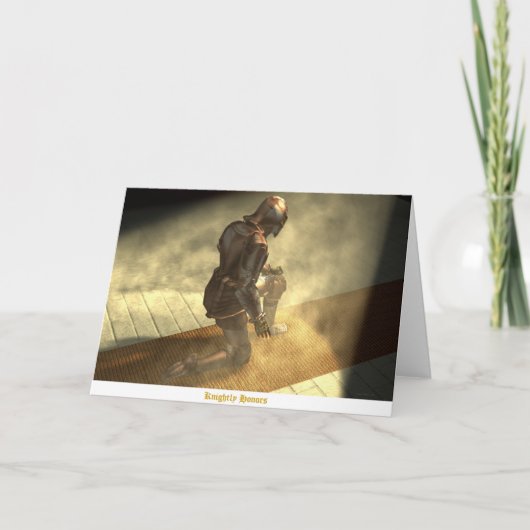 Carte Chevalier (Devant)