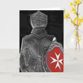 Carte Chevalier de St John, Malte (1) (Fleur jaune)