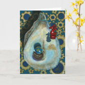 Carte Chevalier d'huître (Fleur jaune)