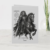 Carte Chevalier Lion de Sabnock (Dos)
