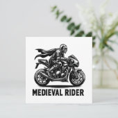 Carte chevalier médiéval (Debout devant)