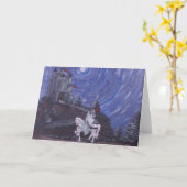 CARTE CHEVALIER MOONLIT (Fleur jaune)