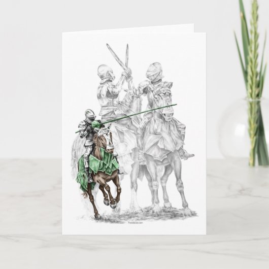 Carte Chevaliers de la Renaissance médiévale (Devant)