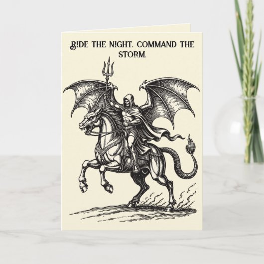 Carte Chevauchée de l'avant-garde infernale (Devant)