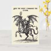 Carte Chevauchée de l'avant-garde infernale (Fleur jaune)