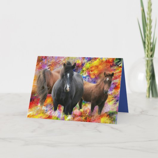 Carte Chevaux (Devant)