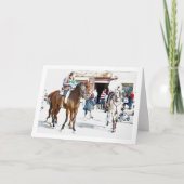 Carte Chevaux à l'extérieur du Bar Espagnol (Devant)