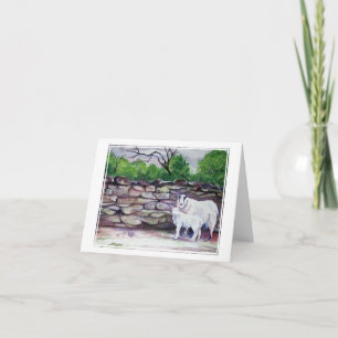 Carte Chevaux Cumbrian Art/Pensée de vous