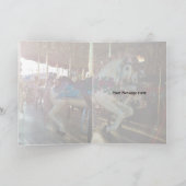 Carte Chevaux de carrousel colorés / Carnaval Carnival (Intérieur)