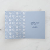 Carte Chevaux de fête et lumières de Noël (Intérieur)