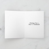 Carte Chevaux de fête | Joyeux Noël (Intérieur)